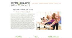 Desktop Screenshot of ironandgraceva.com